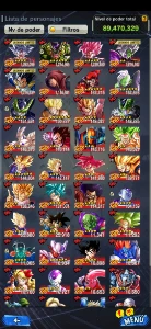 Conta Dragon ball legends "LOGIN BANDAI" - Others