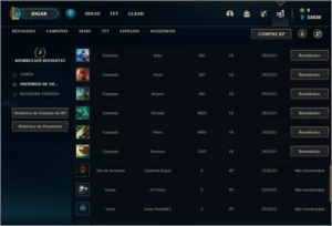 Conta ouro 4 Sem email confirmado com 3 skins e 23 champs - League of Legends LOL