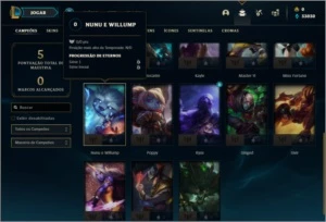 Conta ouro 4 Sem email confirmado com 3 skins e 23 champs - League of Legends LOL