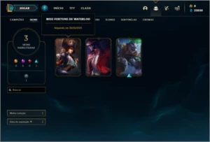 Conta ouro 4 Sem email confirmado com 3 skins e 23 champs - League of Legends LOL