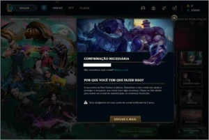 Conta ouro 4 Sem email confirmado com 3 skins e 23 champs - League of Legends LOL