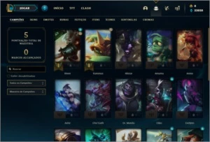 Conta ouro 4 Sem email confirmado com 3 skins e 23 champs - League of Legends LOL