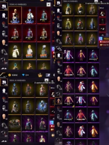Conta Ff Nvl 71 | Calça Angelical + Armas Evolutivas Lvl 5 + - Free Fire