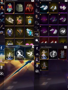 Conta Ff Nvl 71 | Calça Angelical + Armas Evolutivas Lvl 5 + - Free Fire