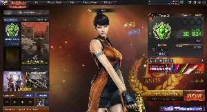 CrossFire: General Supremo com 18 vips e personagens RAROS