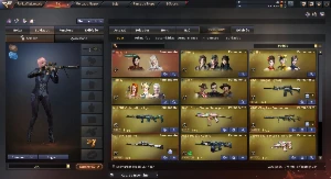 CrossFire: General Supremo com 18 vips e personagens RAROS