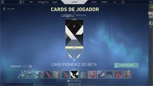 Conta Valorant desde o Beta + LoL