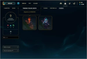 Conta Diamante 4 - League of Legends LOL