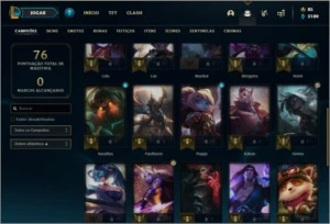 Conta Diamante 4 - League of Legends LOL