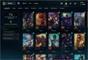 Conta Diamante 4 - League of Legends LOL