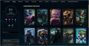 [Conta Bem Upada] - Conta de LoL Recheada - [Preço Bom] - League of Legends