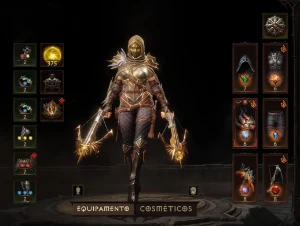 Contas Diablo Immortal 360-400 Ressonância+30000 Platina.