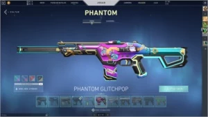 Conta atualmente Plat 2, com quase R$ 1.200 em skins - Valorant