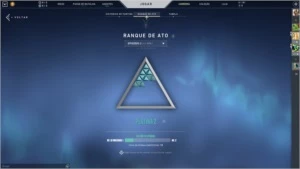 Conta atualmente Plat 2, com quase R$ 1.200 em skins - Valorant