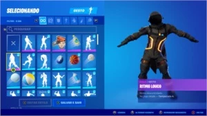 Conta fortnite com TUBARÃO-MAKO e MUITAS outras raridades