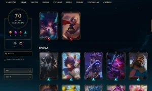 Conta Com Ward Rara Da Riot + Cho Gath Estrela Negra - League of Legends LOL