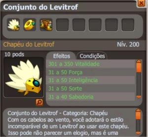 set Levitrof completo (SPIRITIA) - Dofus