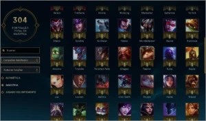 CONTA PRATA 1, 98 PDL, 87 CAMPEÃO E 40 SKIN - SEM REGISTRO - League of Legends LOL
