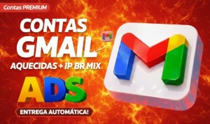 Gmail Antigas/Novas IP BR/MIX p/ Adsense, TikTok - Emails