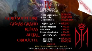 Diablo 4 Temporada 10  -  Caos Infernal Softcore