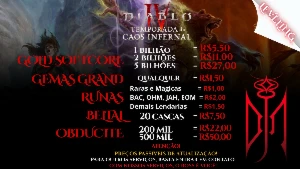 Diablo 4 Temporada 10  -  Caos Infernal Softcore