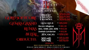 Diablo 4 Temporada 10  -  Caos Infernal Softcore