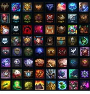 CONTA LOL LV 40 - 122 CHAMPS - 83 SKINS - PRATA V - League of Legends
