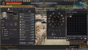 Archer 250/308 Conta P2W com Barraca, Pets e Trajes - Black Desert