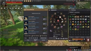 Archer 250/308 Conta P2W com Barraca, Pets e Trajes - Black Desert