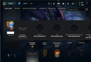 Ferro 2 com 135 Champs e 51 Skins - League of Legends LOL