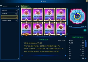 Conta Ladmo > Server Omega [High-End] - Digimon Masters Online