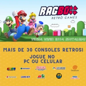 🎮 Retrô Games Ragbox - 10 mil Jogos 2024 32GB - Others