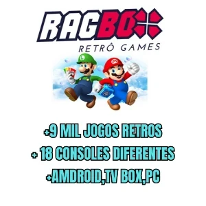 🎮 Retrô Games Ragbox - 10 mil Jogos 2024 32GB - Others