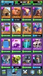 Conta Clash Royale