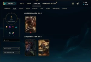 Conta Lol - Lv 35 - 23 Champs + Skins - League of Legends