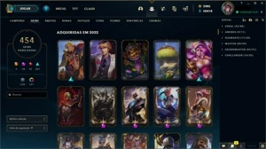 Conta lol ex desafiante - League of Legends