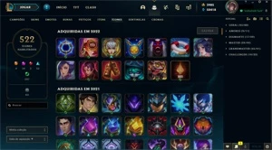 Conta lol ex desafiante - League of Legends
