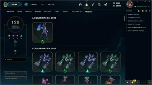 Conta lol ex desafiante - League of Legends