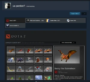 Vendo conta dota 2 Divine 2 - 7 arcanas, 108 imortais, cache