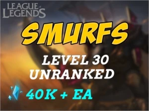 CONTAS UNRANKED/SMURF LEVEL 30 League Of Legends LOL