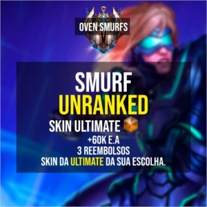 Smurf LOL Entrega 24/7 Com Skin ULTIMATE Da Sua Escolha! - League of Legends