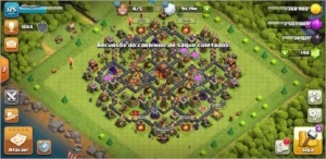 conta CLASH OF CLANS