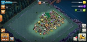 conta CLASH OF CLANS