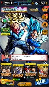 Conta do db legends nível 284 contendo quase todos personage - Dragon Ball Legends