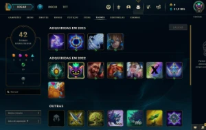 Conta De Lol Ferro 4 - Sem Email Confirmado + * Brinde * - League of Legends