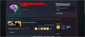 Conta CSGO PRIME Ouro4, com MEDALHA DE 2019. SUPER BARATO! - Counter Strike
