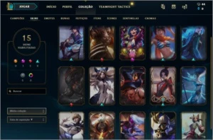 Conta master 33 champs 15 skins! - League of Legends LOL