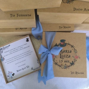 Caixas MDF 20x20x10 Personalizadas - Artesanato e Personalizados