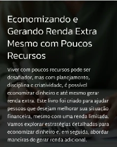 Economizando e Gerando Renda Extra Mesmo com Poucos Recursos