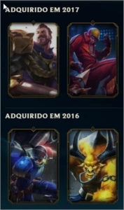 Smurf Platina 3 LUX Elementalista /61 champ/12skin  85,00 R$ - League of Legends LOL